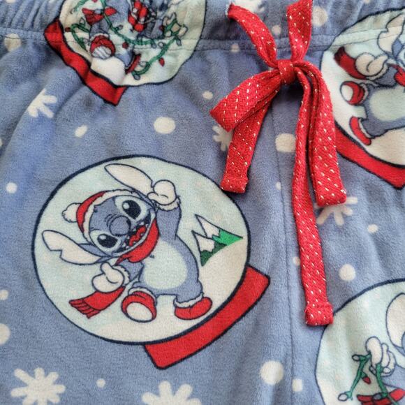 Disney Stitch Holiday Christmas Jogger Pants Size 2X - Picture 5 of 8
